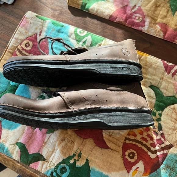 By Birkenstock, Footprints, Medium Brown, Lace-up flats, w/drop heel🐾 - Picture 6 of 14